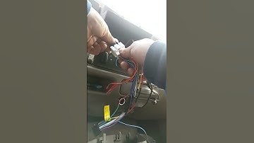 Aftermarket radio installation #wiring #soundsystem #autorepair #cars #soundtrack #cars #mechanic