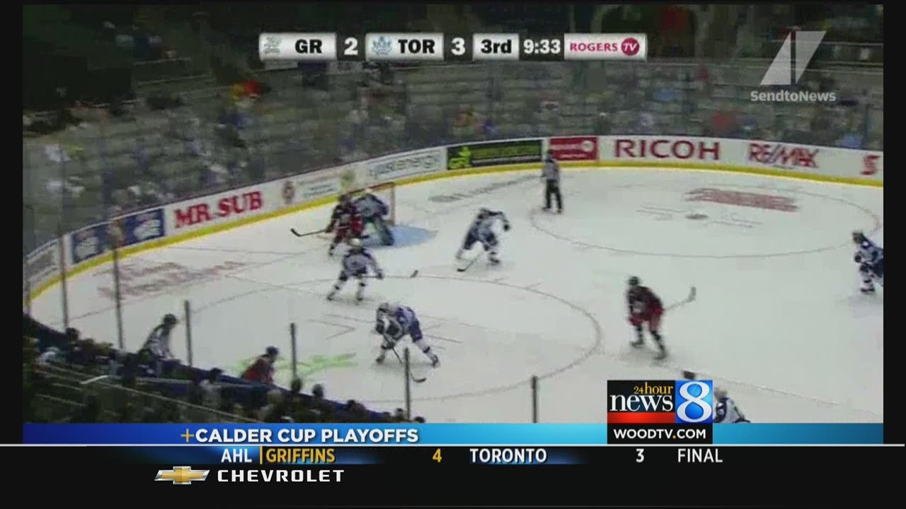 Griffins beat Marlies; go on to finals