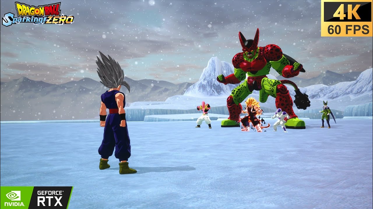 Gohan VS Super Villain's, Epic & Intense Clash, Dragon Ball Sparking Zero, 4K 60FPS.