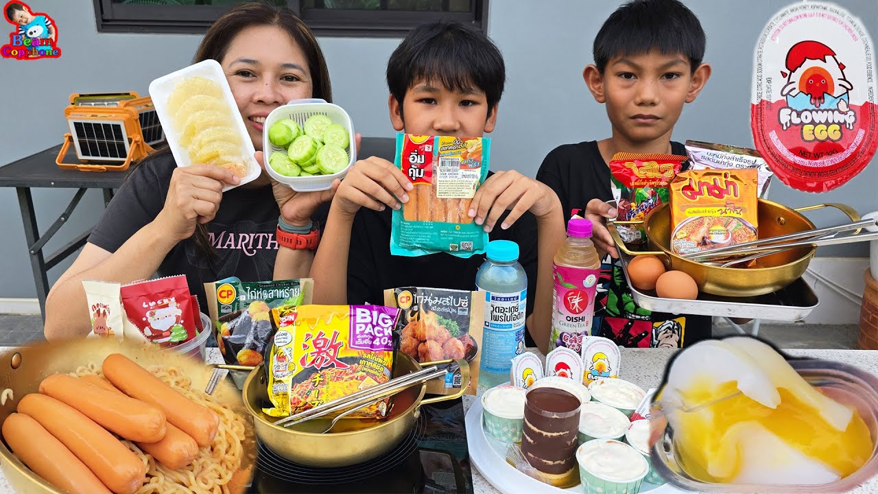 เจ๊บีเปิดร้านขายบะหมี่แถมพุดดิ้งไข่เยิ้ม | น้องบีม