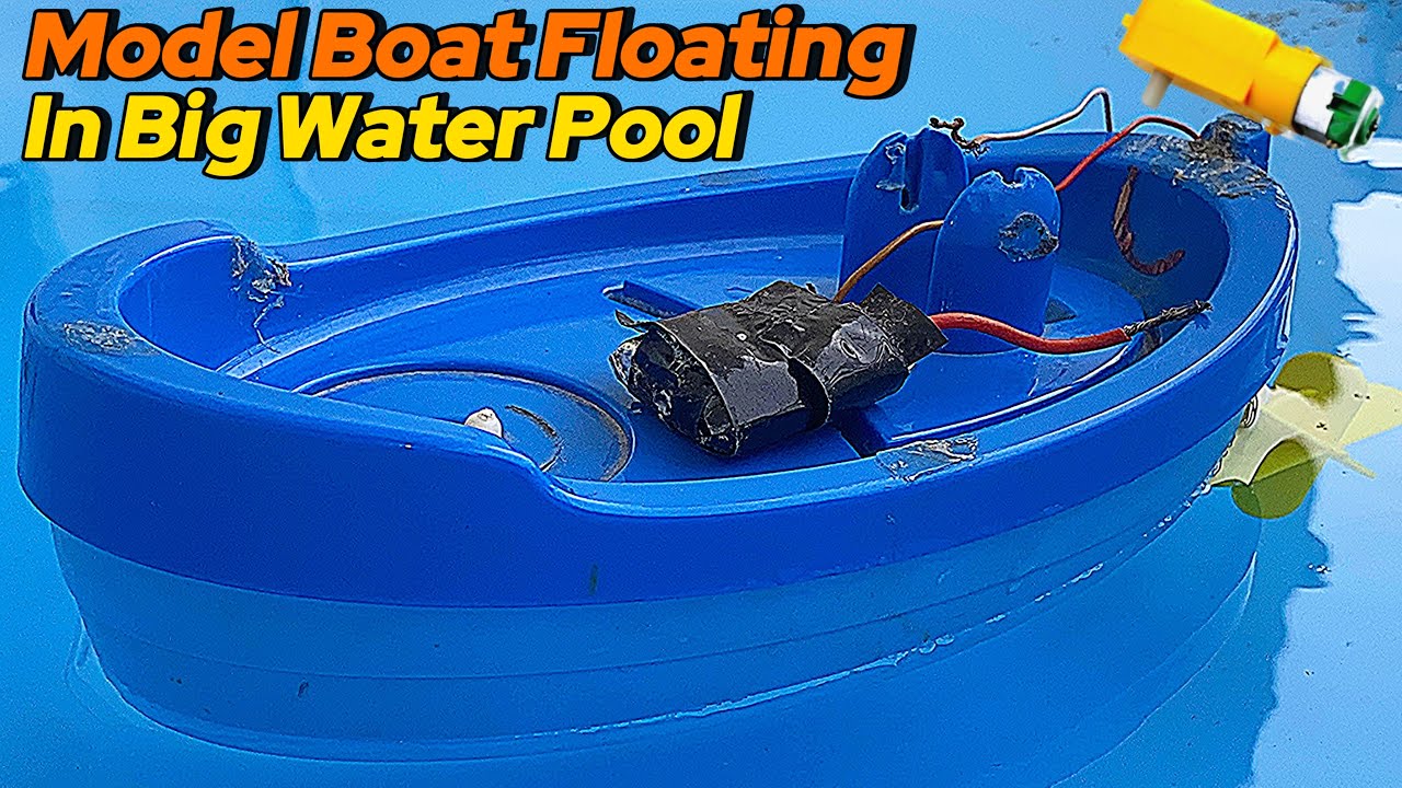 Model Boat Floating Solution With Mini Gear Motor | Boat Project 