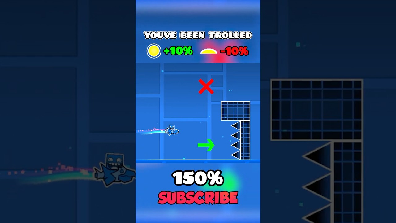 You've Been Trolled with Speed Modifiers #geometrydash