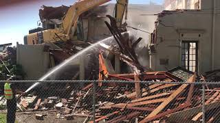 Needham Elementary demolition