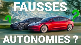 Pourquoi l'autonomie des véhicules électriques est fausse ?!