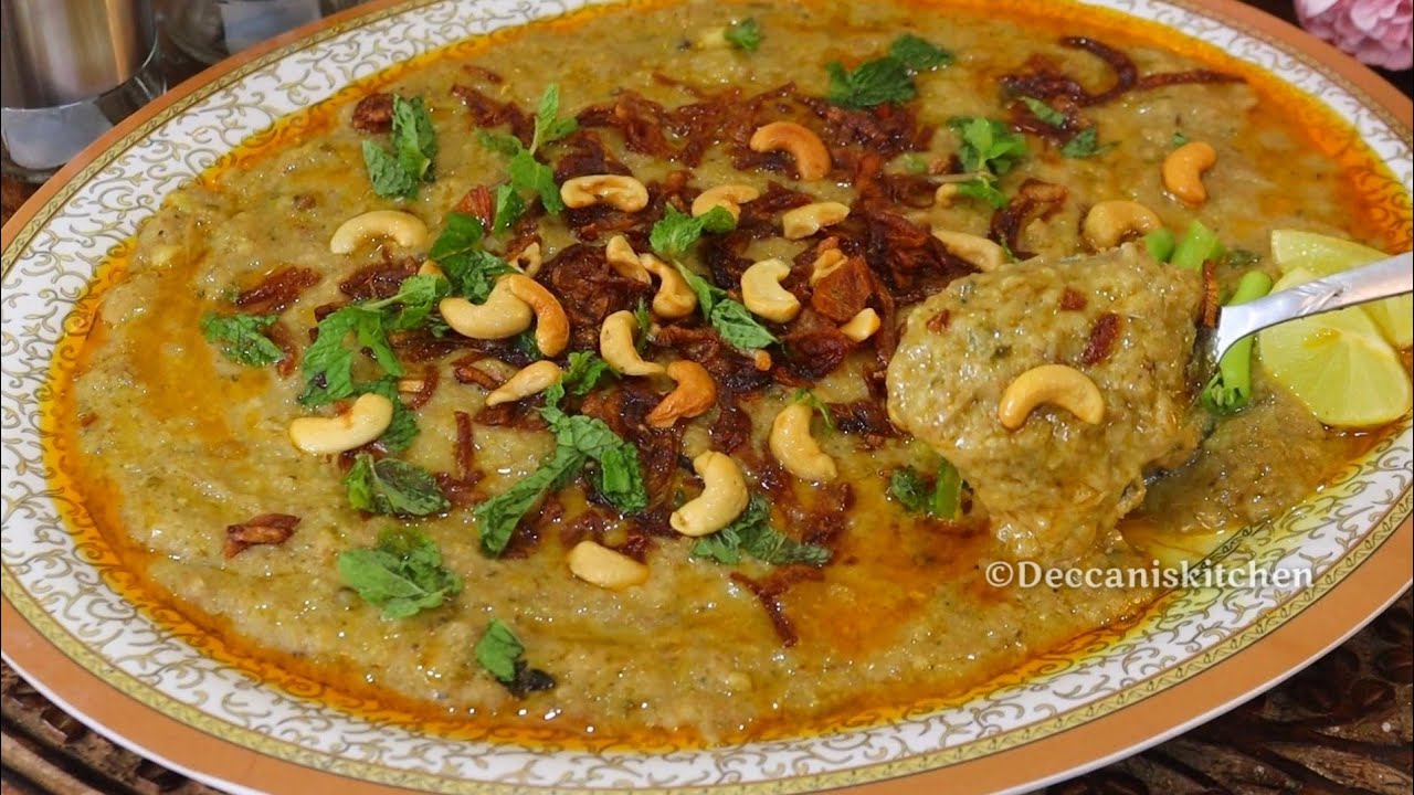 Mutton Harees/One Pot Reshedar Mutton Harees/World Famous Hyderabadi Reshedar Mutton Harees