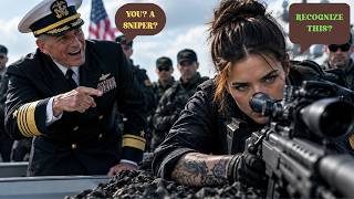 SEAL Admiral Laughed and Asked Her Rank as a Joke — Then Recognized the Sniper Ink and Froze