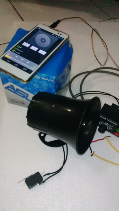 Modul Sirine 12 Suara MP3 Patwal Double Tone