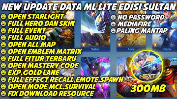 Data ML Lite Full Event 300Mb Edisi Bang Jago | ML Lite | Cara Mengatasi Lag & Patah Patah