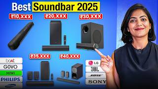 Best Soundbar 2025 | Sony vs LG vs Samsung vs JBL | Zebronics vs Mivi vs Boat