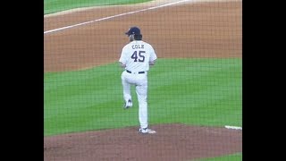 Gerrit Cole brings the heat...15th strikeout and ovation...ALDS Game 2...Astros vs. Rays...10/5/19