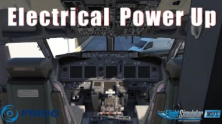 PMDG 737-800 Tutorial: Electrical Power Up Procedure