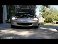 Marsauto h49003hb2 led headlight upgrade  stock housing  1999 miata