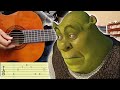 Hallelujah  shrek  aleluya  guitarra tutorial   fcil  cover