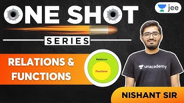Relations & Functions in One Shot | JEE Main 2022 | Unacademy JEE | JEE Maths | Nishant Vora