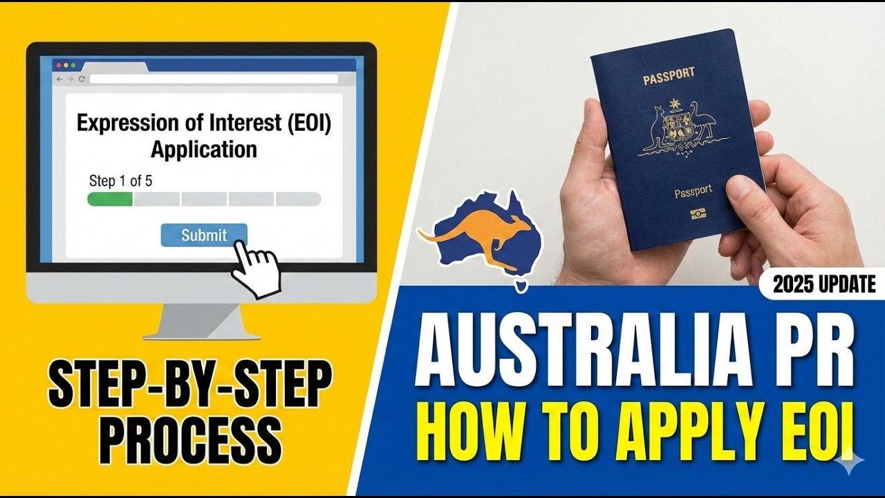 Eoi Process How To Apply Expression Of Interest (EOI) For Australia PR | Step by ...