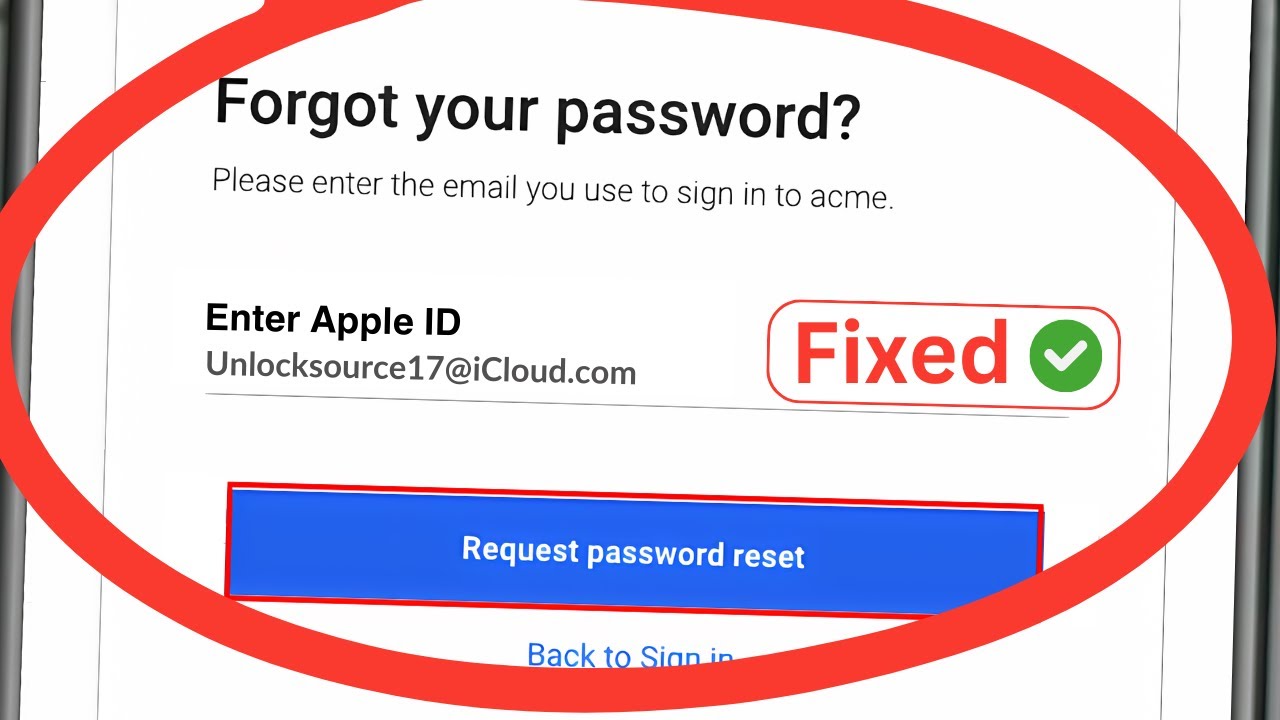 How To Fix If you forgot your Apple ID password | Reset Apple ID ...