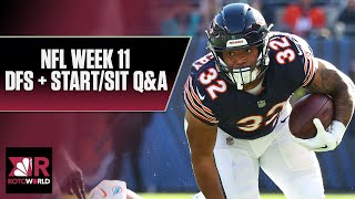 Nfl Week 11 Fantasy Football Q A Dfs Start Sit Advice Rotoworld Nfl On Nbc