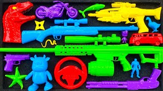 Membersihkan Sniper Rifle, AK47, Shotgun, Glock Pistol, Mouser PSTL, Hulk, M16, Cowboy PSTL EPS 409