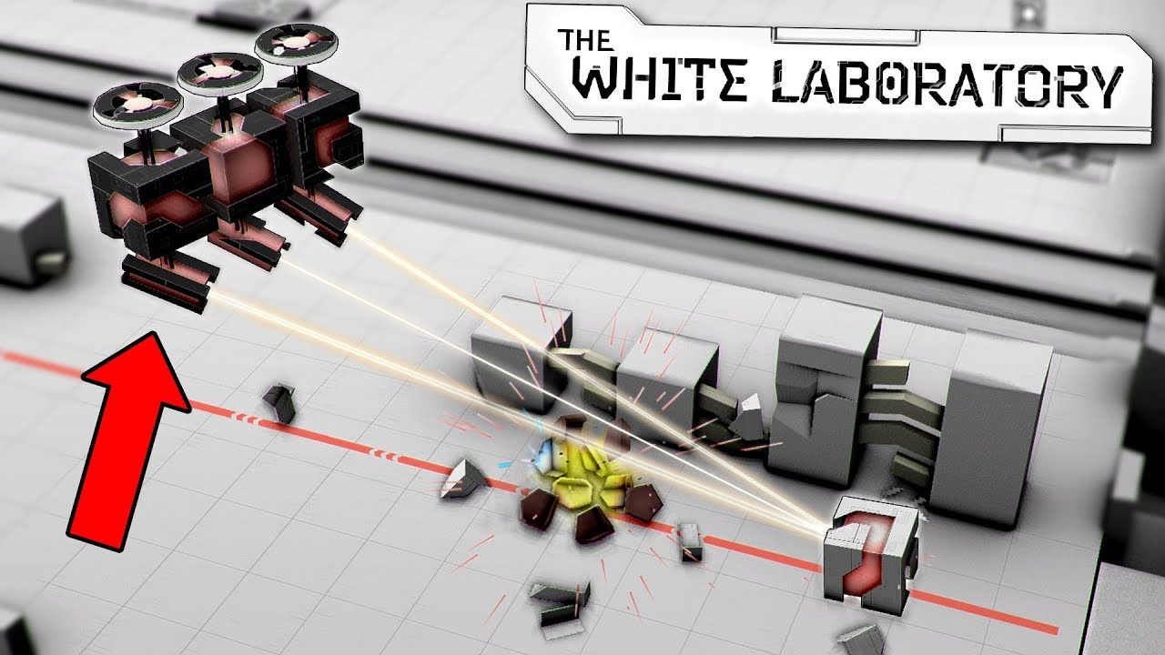 I Build Defensive Heli Turrets But Am A Terrible Commander! - The White Laboratory Gameplay