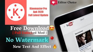 Kinemaster Pro Mod Apk Latest 2020 | Full Unlocked | 4K Video Editing | No Watermark Free Download screenshot 4