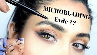 Microblading evde yapılır mı ?? Maybelline Tattoo Brow kaş kalemi