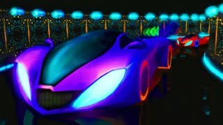 Futuristic Neon Car Driving: Arena Rival - Best Parking Simulator | Fun Driving Sports Cars screenshot 5
