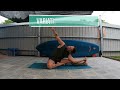 Side stretching for freedivers