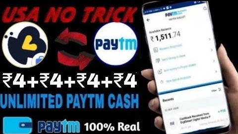 💥Paytm Money Adder Trick || ₹4+₹4+₹4 Trick