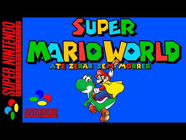 DESAFIO SUPER MARIO WORLD ZERAR SEM MORRER EM LIVE🥊 