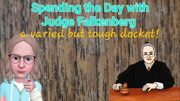 Tough Day for Judge Falkenberg