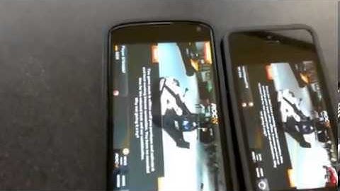 iPhone 5 vs Google Nexus 4 Race of Champions Game load time