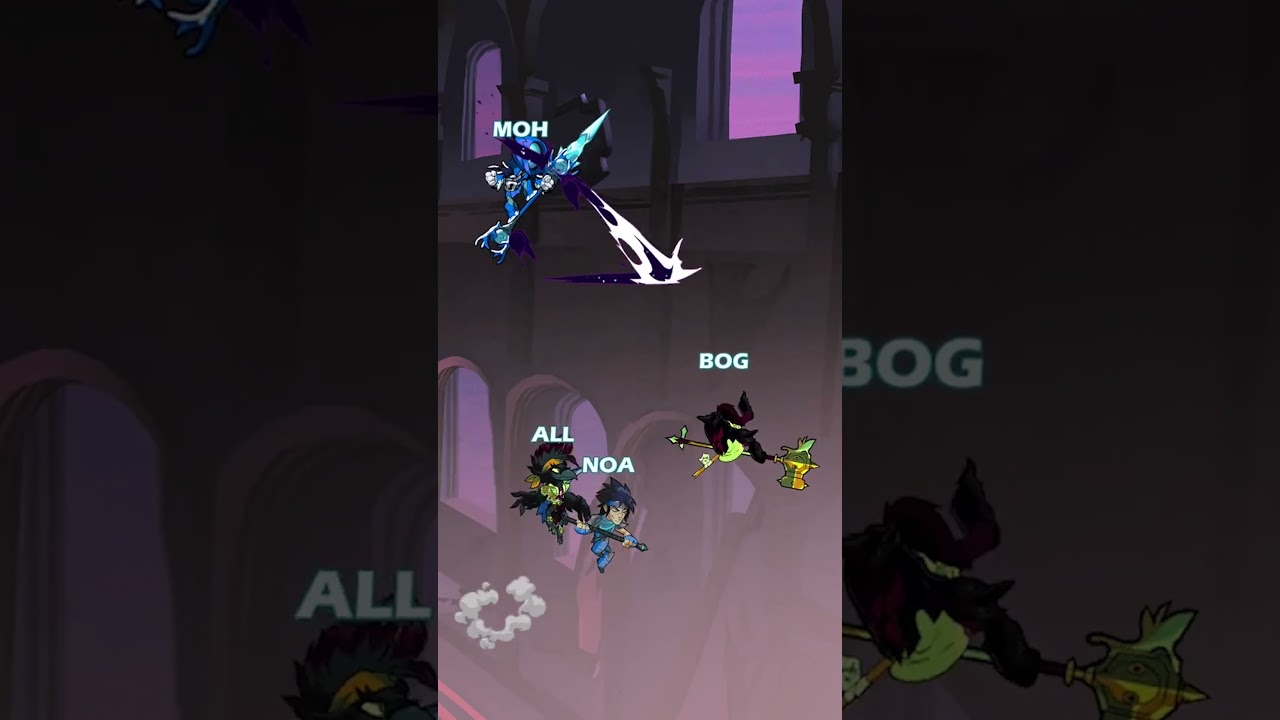 Ноайкс просто БЕЗУМНО играет в Brawlhalla 😱