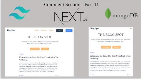 Full stack Nextjs Blog Application | Mongodb Nextjs Next-auth | Part 11 Comment Section