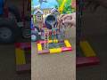 Mini Construction Brick Pillar Cement Pouring 🚜🧱 | Realistic DIY Build #shorts #youtubeshorts
