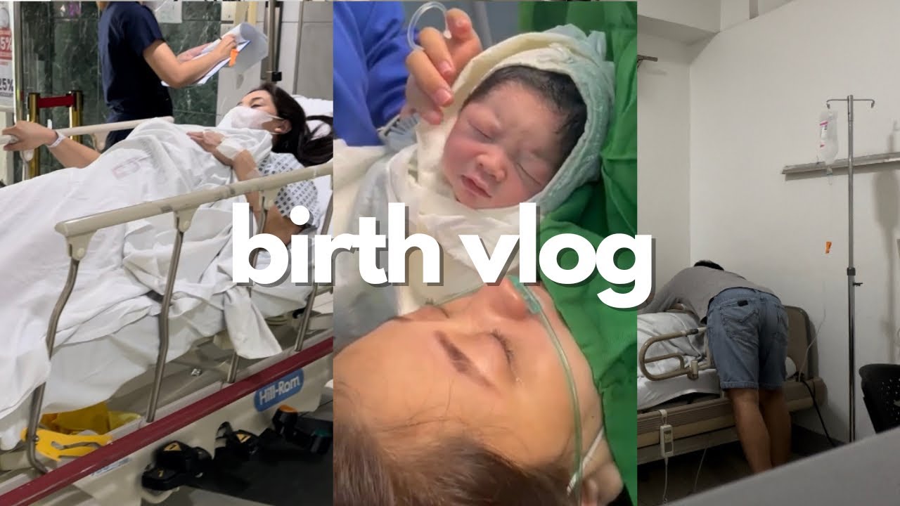 BIRTH VLOG 2023 - AS A FIRST TIME MOM