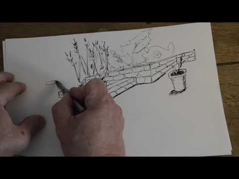 Vidéo: Comment Dessiner Un Jardin