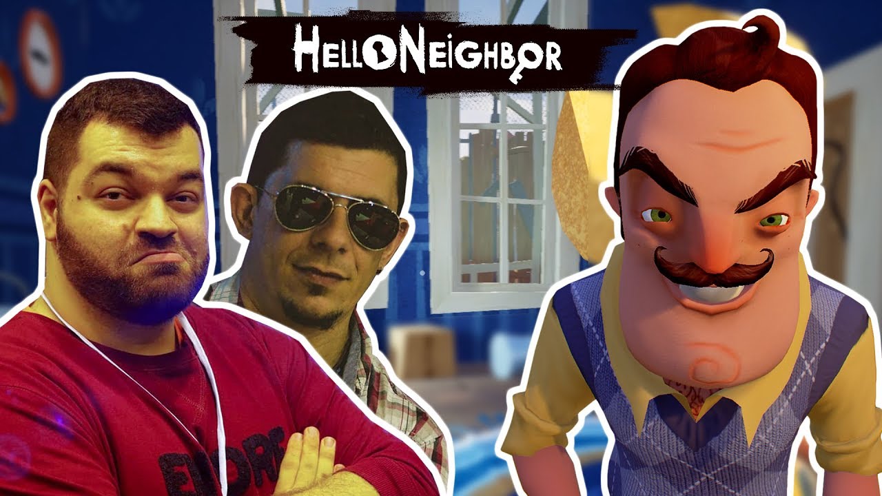 ΞΕΦΕΥΓΟΥΜΕ από το ΣΠΙΤΙ του γείτονα | Hello Neighbor #4