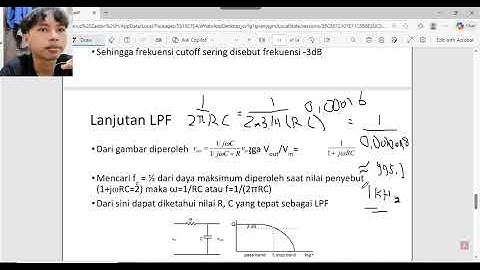 Simulasi Filter Pasif di Proteus