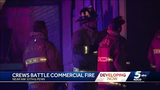 Oklahoma City fire crews called to several scenes overnight