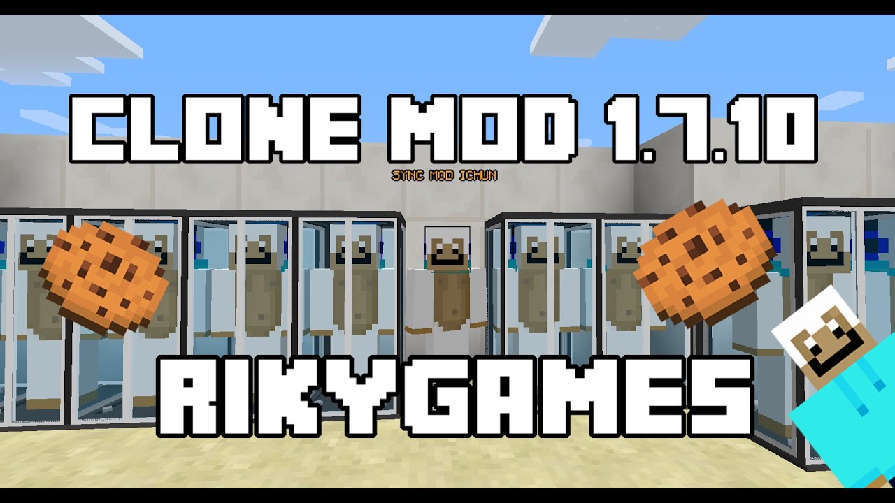 kejadian 12 1 7 MINECRAFT MOD REVIEW ITA CLONE MOD 1 7 10 SYNC di IChun kejadian 12 1 7 MINECRAFT MOD REVIEW ITA CLONE MOD 1 7 10 SYNC di IChun