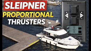 How to Dock a Boat Alone with Bow & Stern Thrusters | HOLD Function Explained (Sleipner SE80)