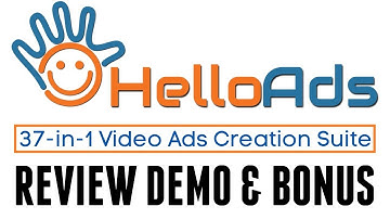HelloAds Review Full Demo Bonus - Create Video Ads In Just 3 Clicks