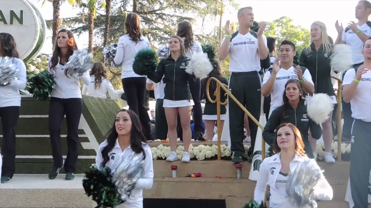 2014 Rose Bowl Parade Spartan Marching Band