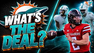 Texas Tech Insider on Dolphins Draft Picks & Brendan Sorsby