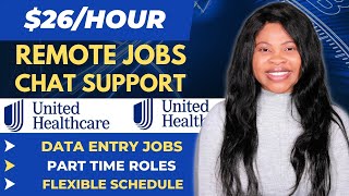 Work From Home Jobs 2023: Remote Jobs, Chat Support, Data Entry Jobs w/ United Healthcare, Part Time