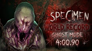 Specimen Zero - Any% Ghost Mode Speedrun in 4:00.90 [NEW WORLD RECORD #1] 🥇🏆