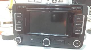 VW, Seat, Skoda RNS315 Technisat find code using the brute force method