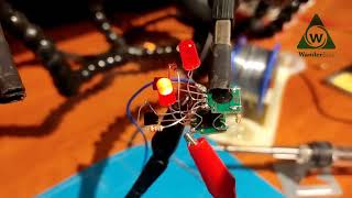 Dual Timer Circuit With Alternating Led Blink 8-Second Switch Demo