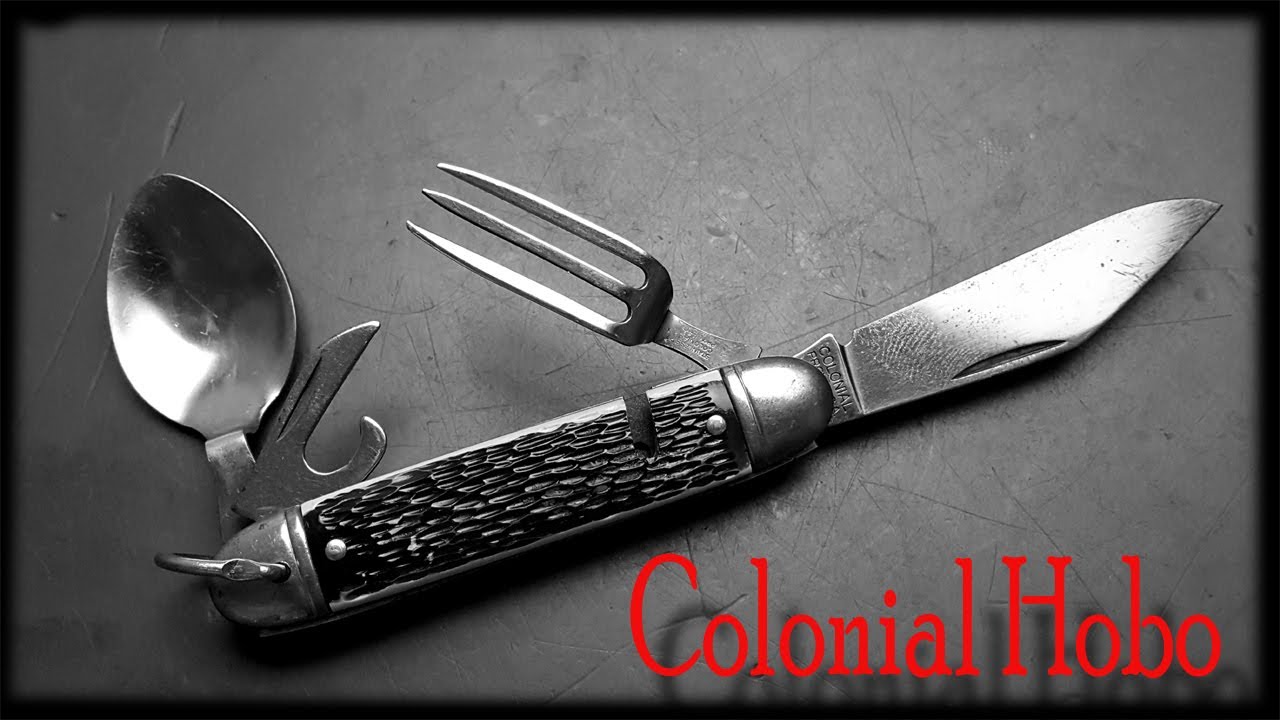 Vintage Colonial Scout / Camping / Hobo Pocket Knife