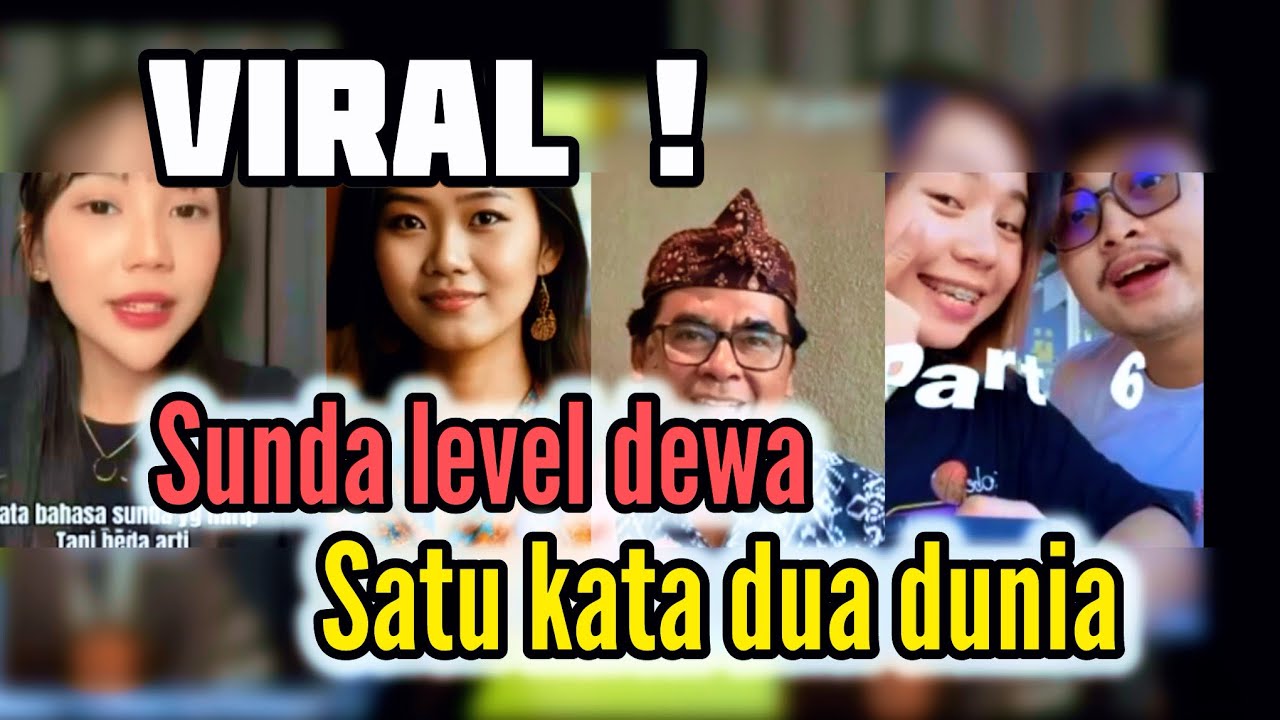 Viral ! SATU KATA DUA DUNIA, BAHASA SUNDA BIKIN OTAK AUTO LOADING #beritaterkini #dedimulyadi 